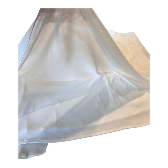 Alex Evenings Lavender Burnout Double Layer Chiffon Occassion Blouse Size 3X NEW - Picture 7 of 16